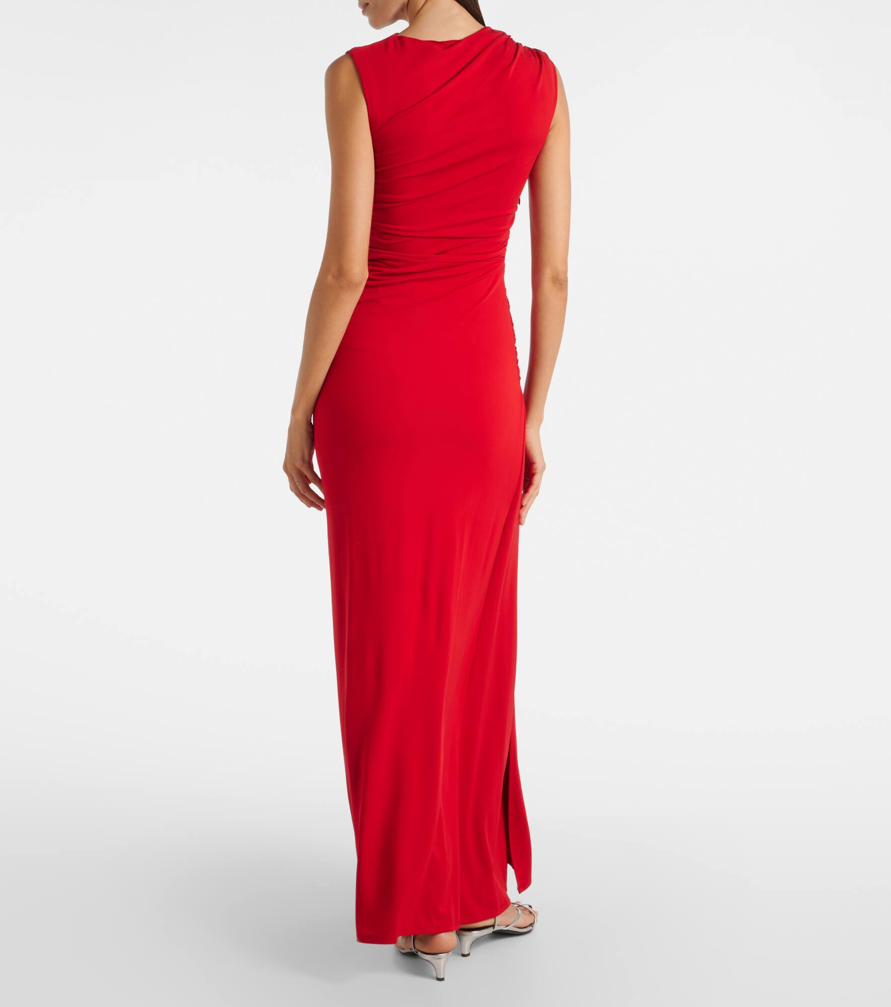Blain gathered jersey gown - 3
