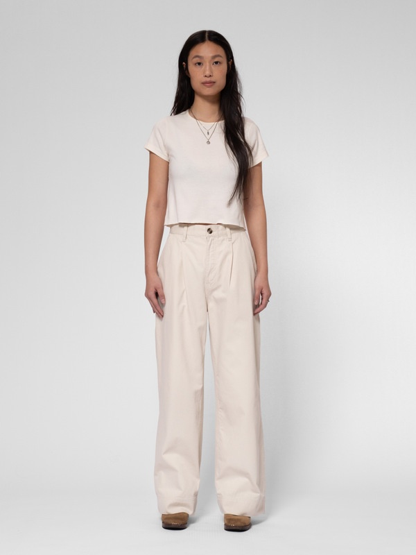 Suki Workwear Sailor Pants Ecru - 2