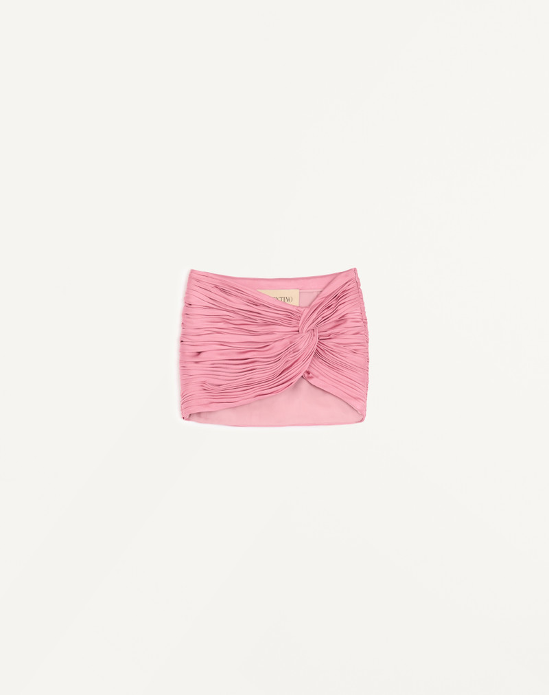 SATIN CADY MINI SKIRT 1