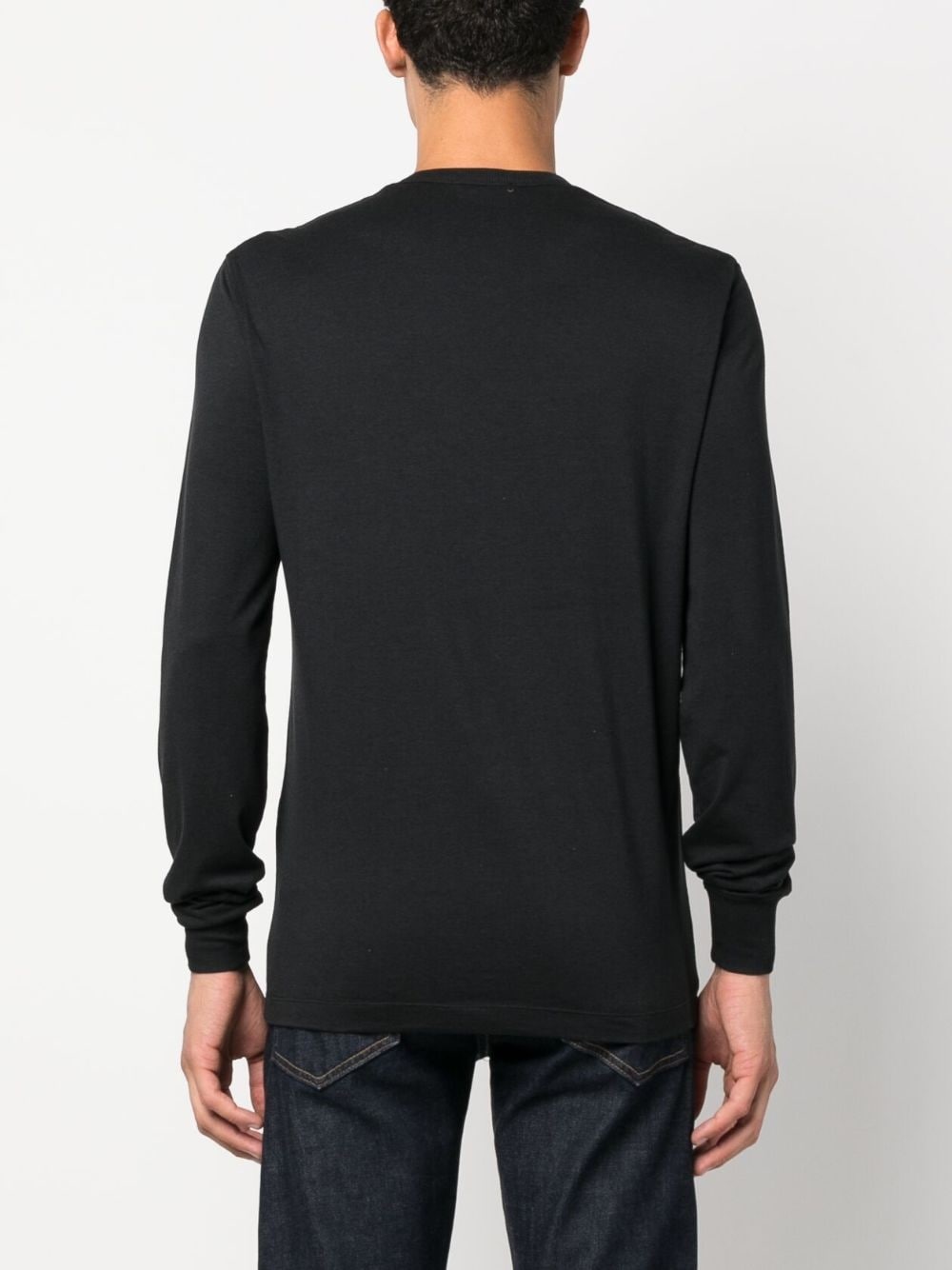 long-sleeve Henley T-shirt - 4