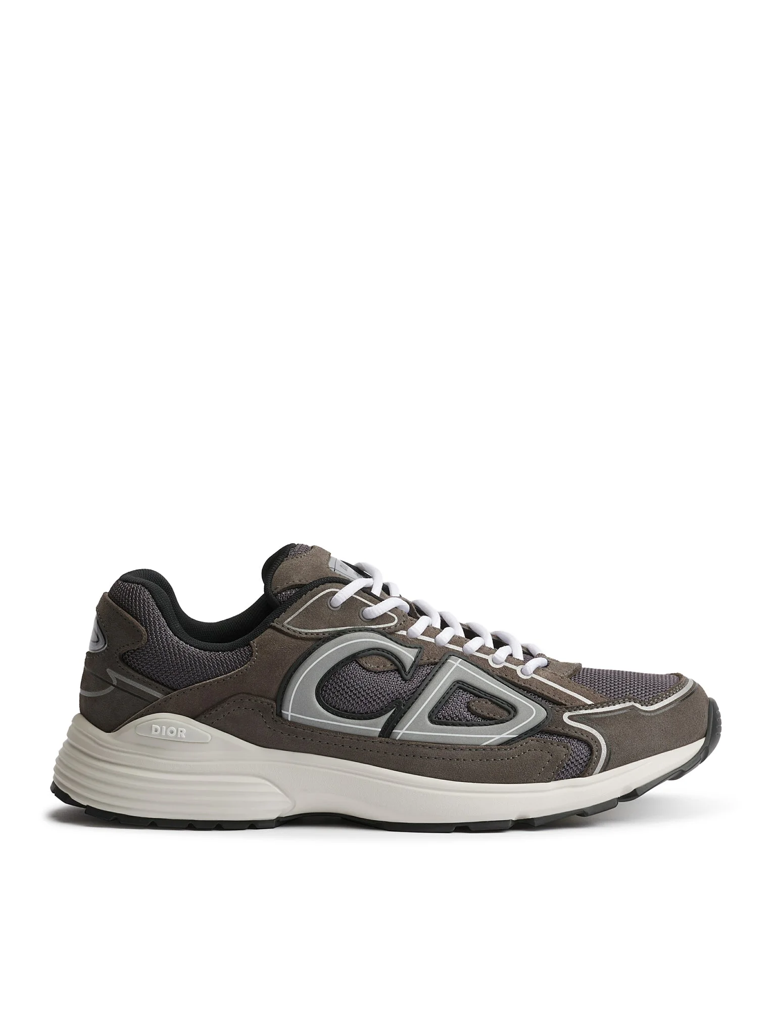 B30 COUNTDOWN SNEAKERS IN CALFSKIN SUEDE AND TECHNICAL MESH - 1