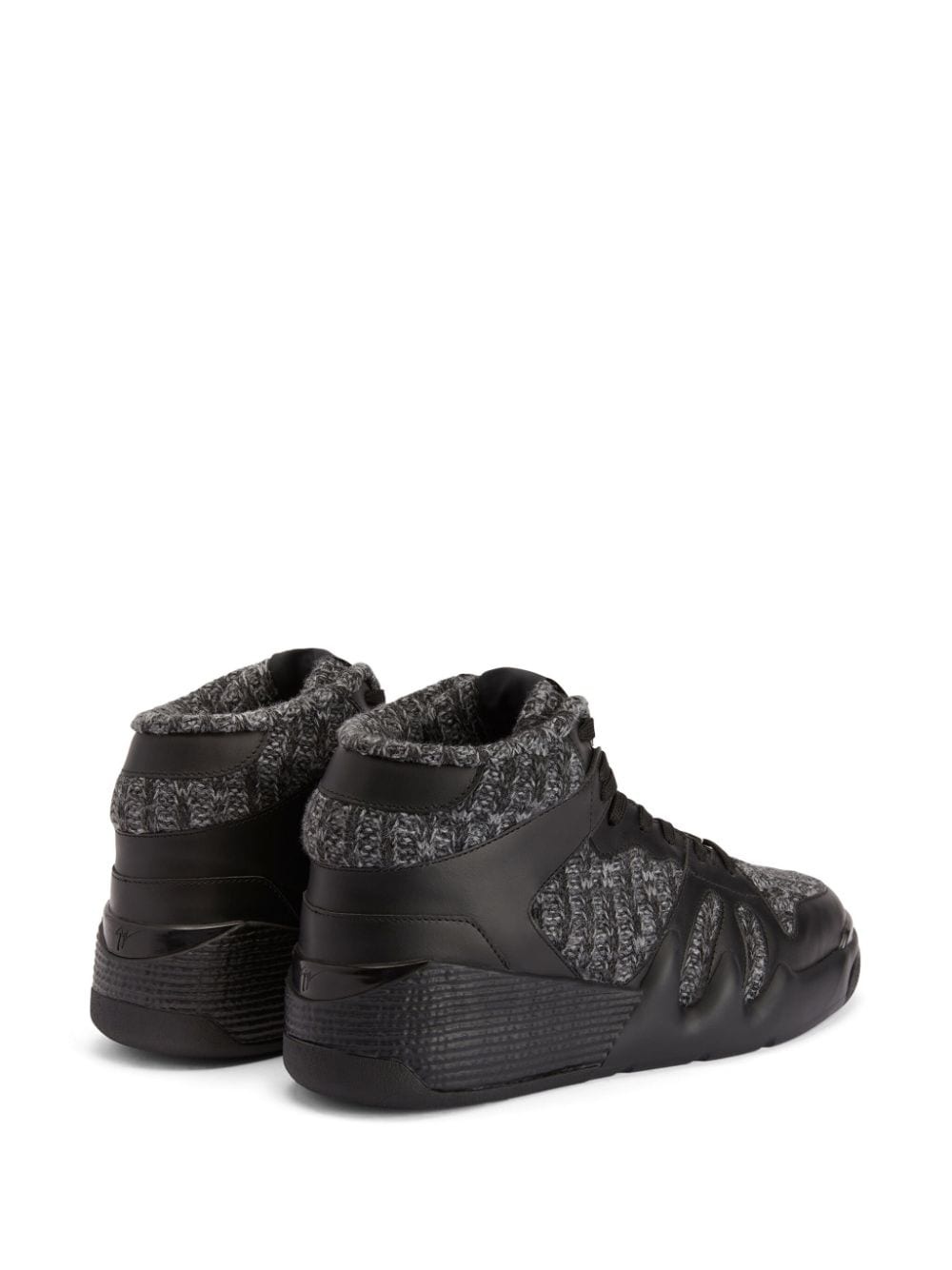 Talon knitted-panels sneakers - 3