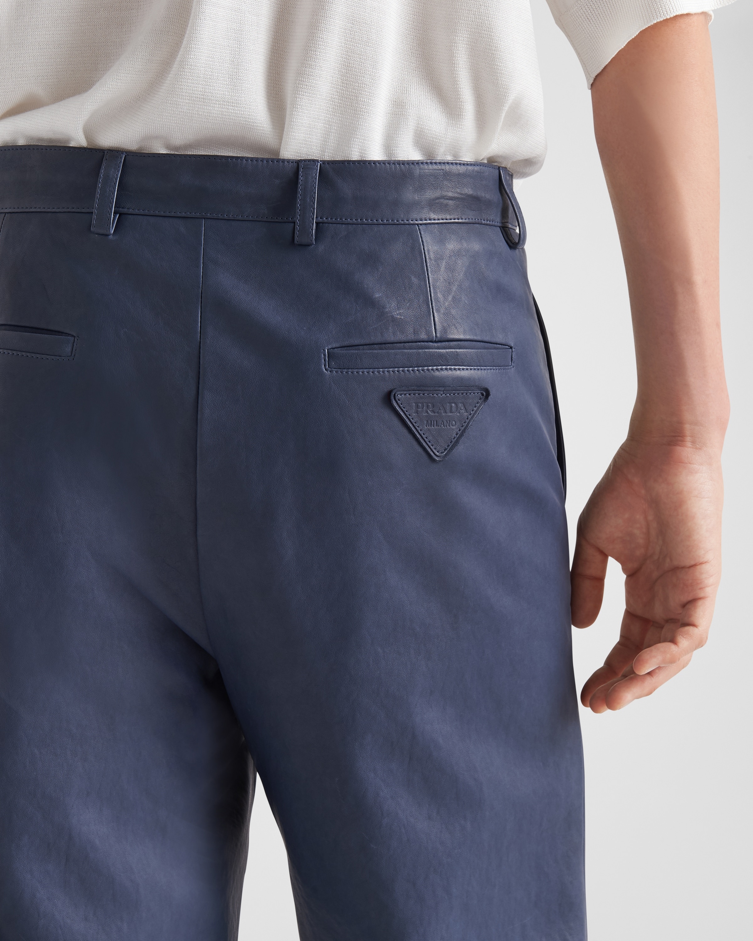 Nappa leather pants - 4