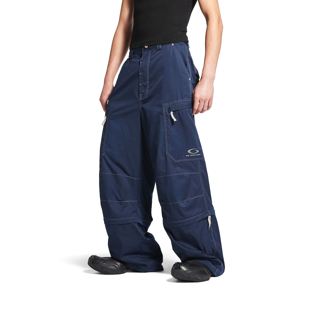 Men's Utility Work Pants in Navy - 5