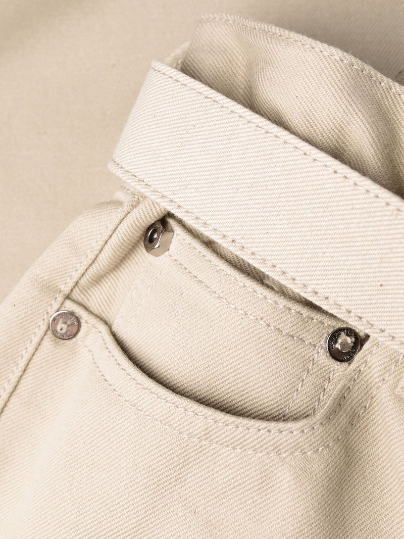 belted Bermuda shorts 6
