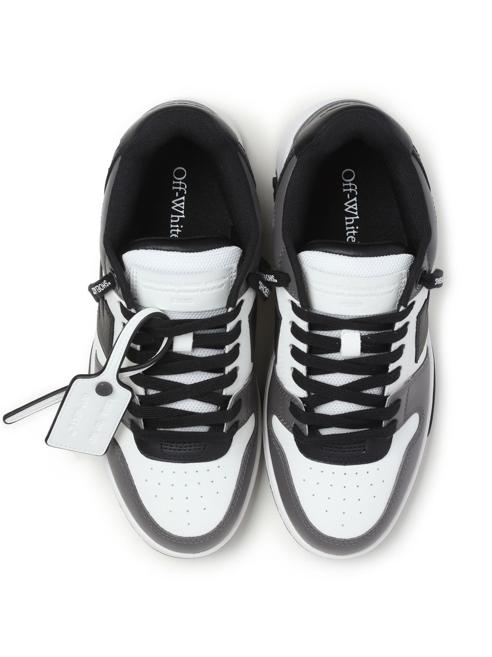 OUT OF OFFICE CALF LEATHER DARK GREY - B - 4