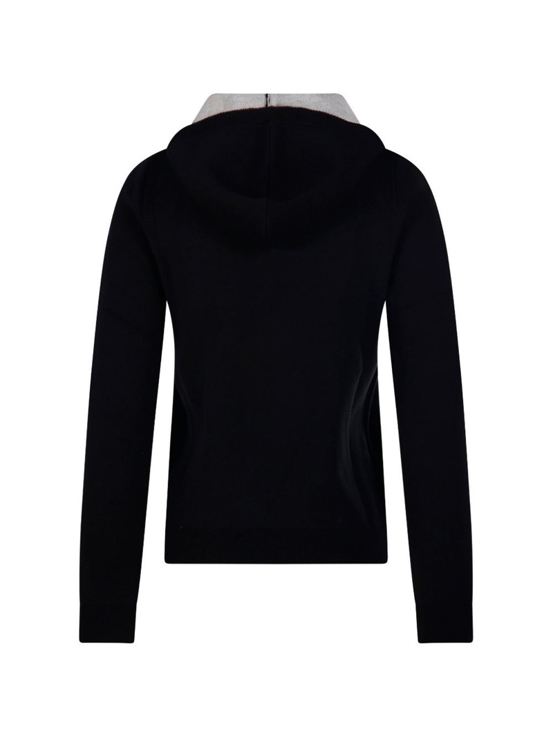 'S Max Mara embroidered-logo hoodie outlook