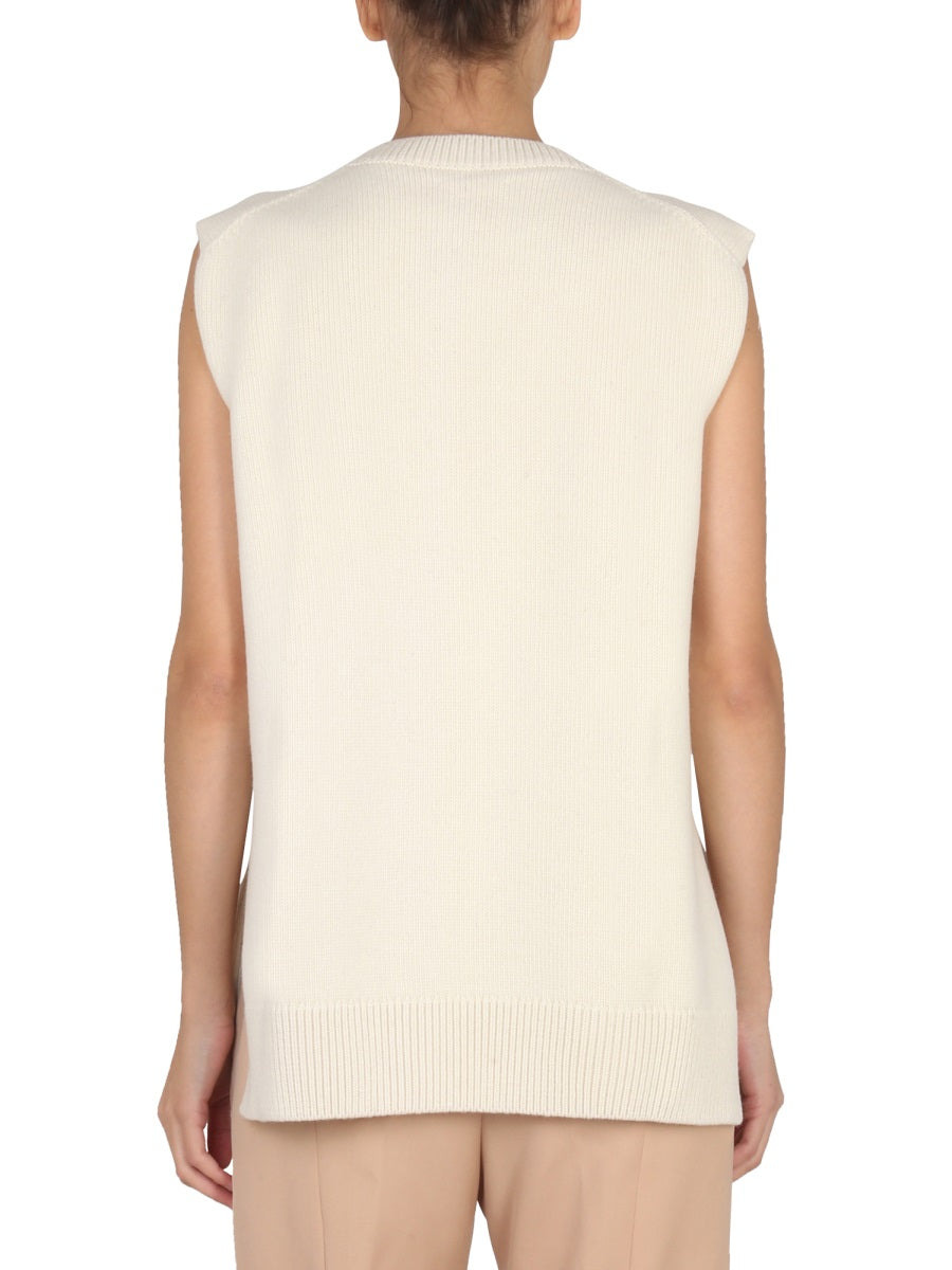 Jil Sander Women Wool Vest - 3