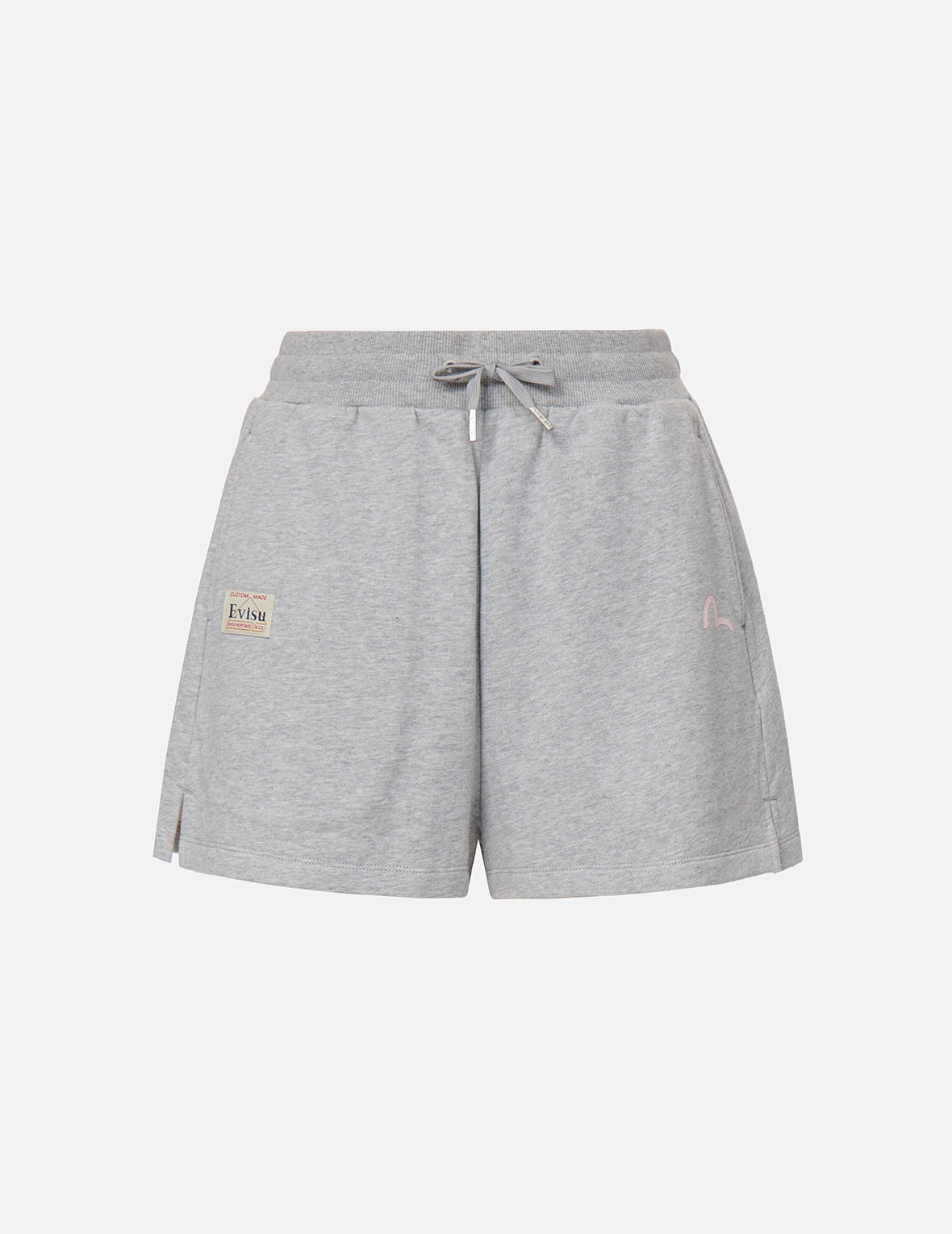 Seagull and Logo Print Sweat Shorts - 7