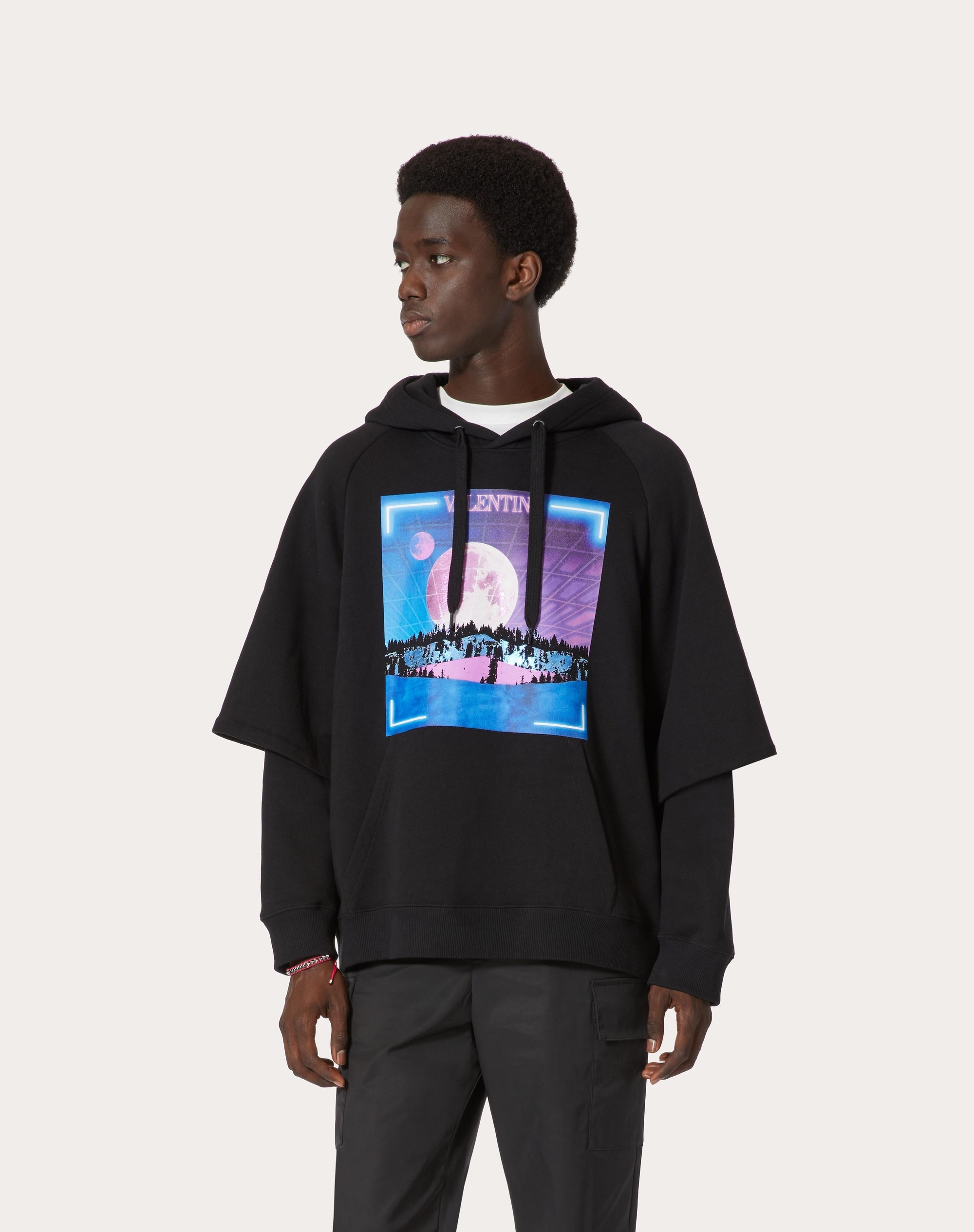 SWEATSHIRT WITH MOONRISE ISLAND PRINT - 3