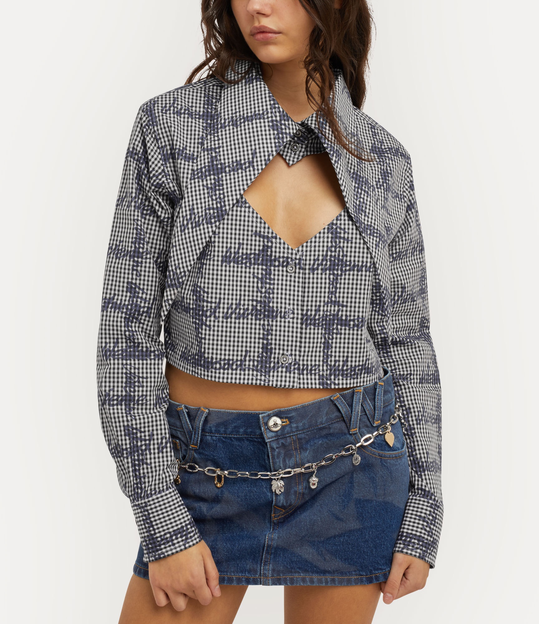 CUT-OFF HEART SHIRT - 5