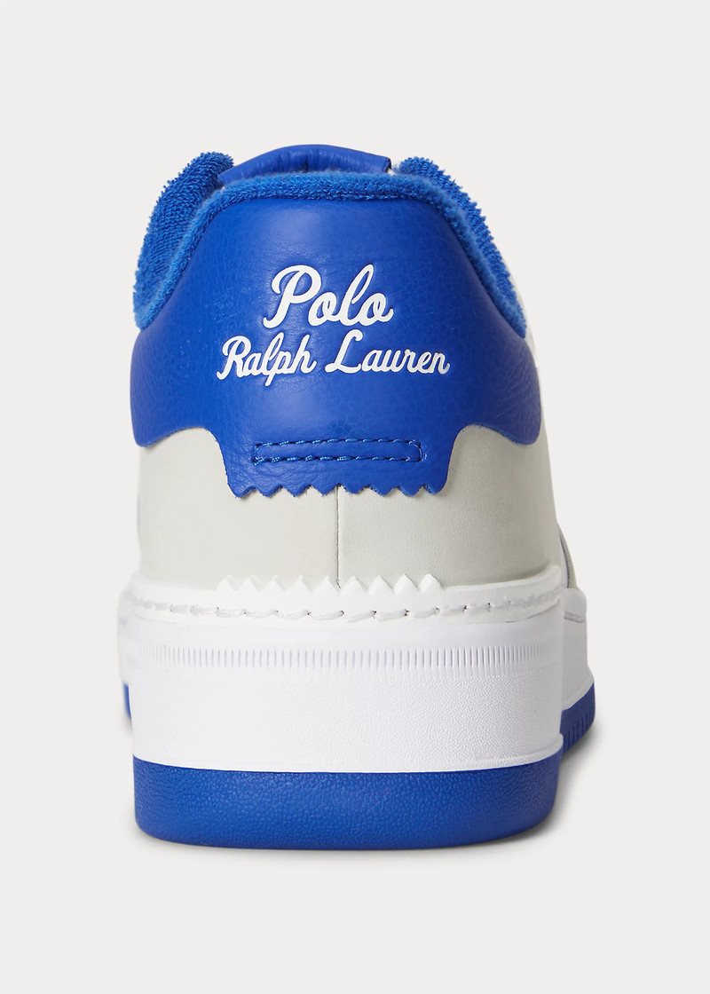 Masters Court Nubuck-Paneled Sneaker 3