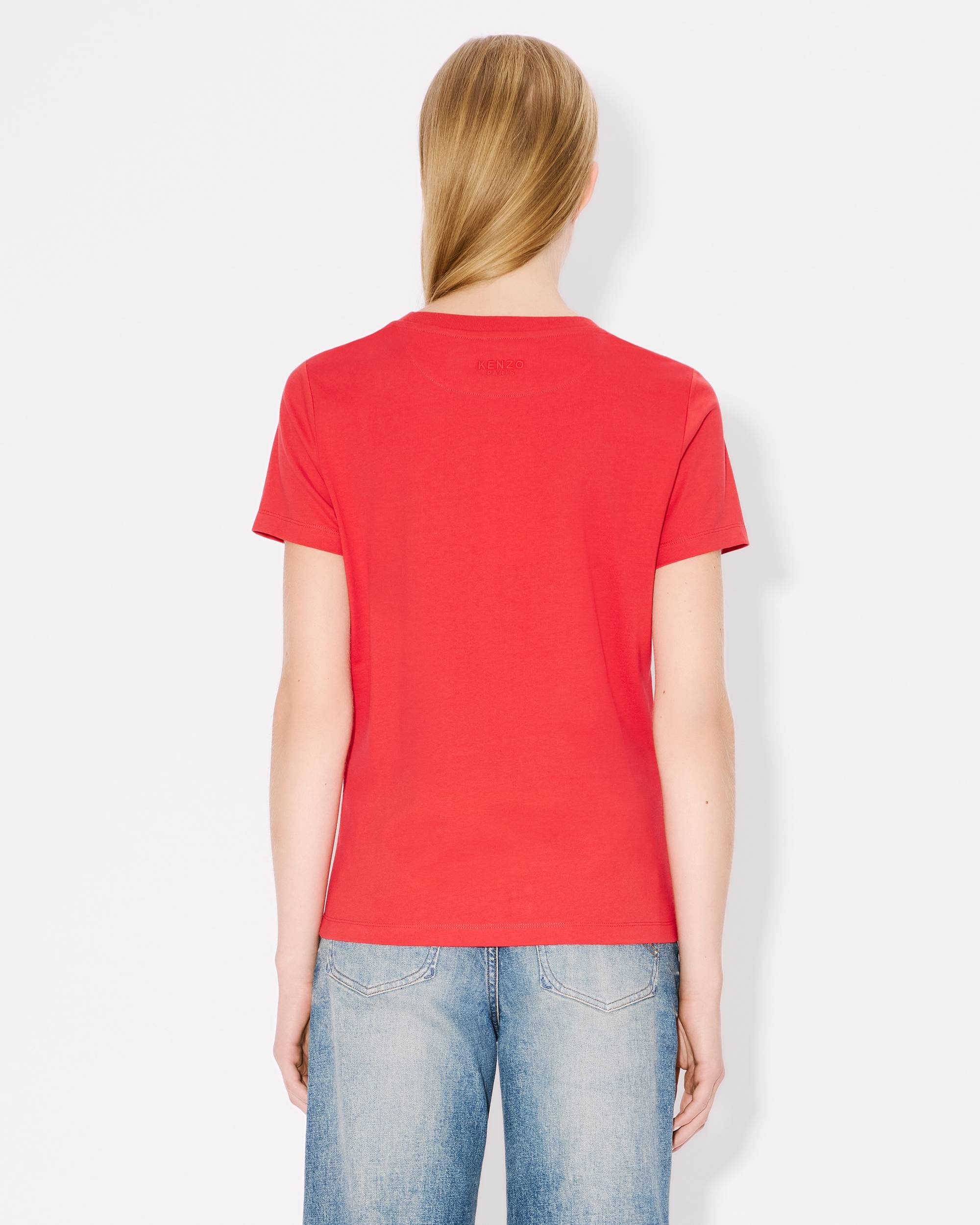 'Boke Flower' embroidered cotton T-shirt - 4