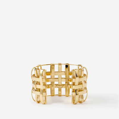 Burberry Check Gold-plated Cuff outlook