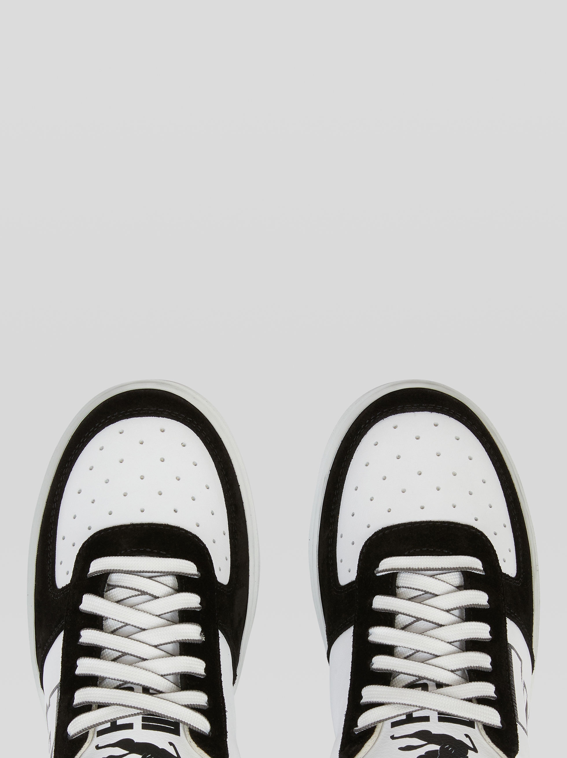 ETRO Pegaso two-tone sneakers - Grey