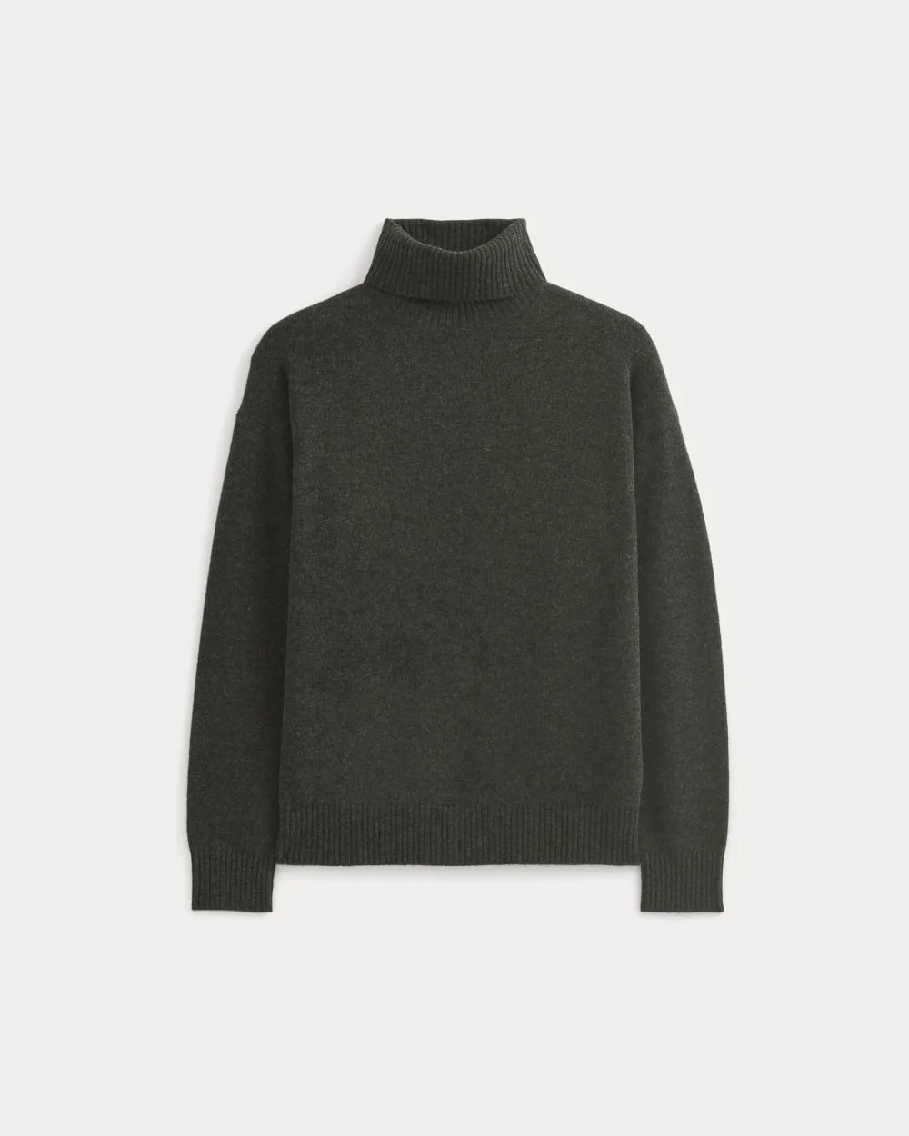 LUXE MERINO RELAXED TURTLENECK - 1