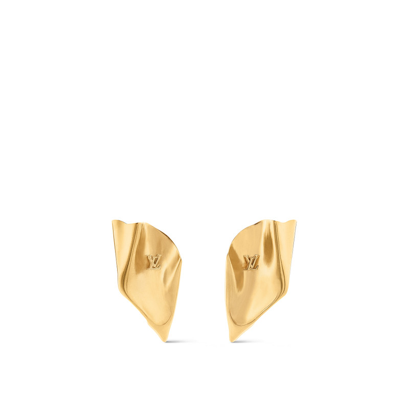LV Sculptural Earrings 1