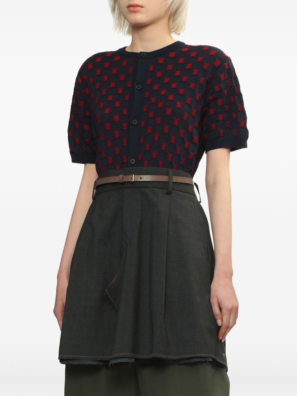 panelled tunic top - 3