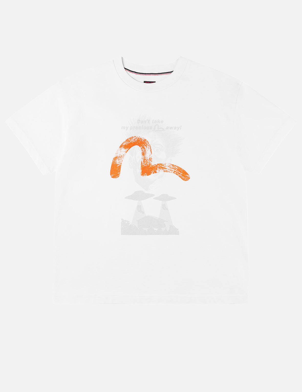 UFO Abduction Print Relax Fit T-shirt - 3
