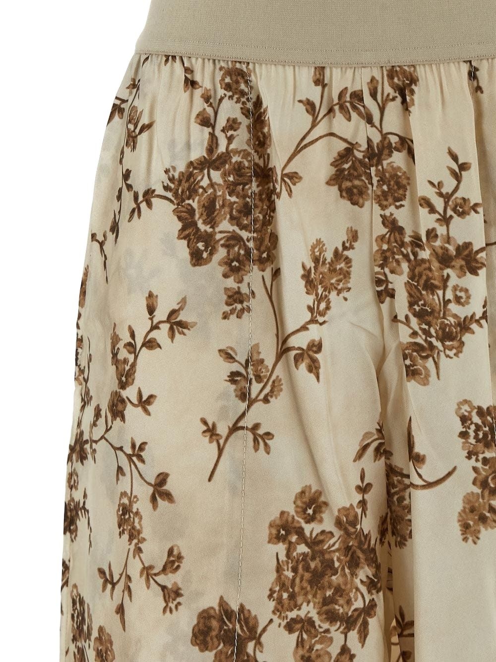 floral-print trousers - 3