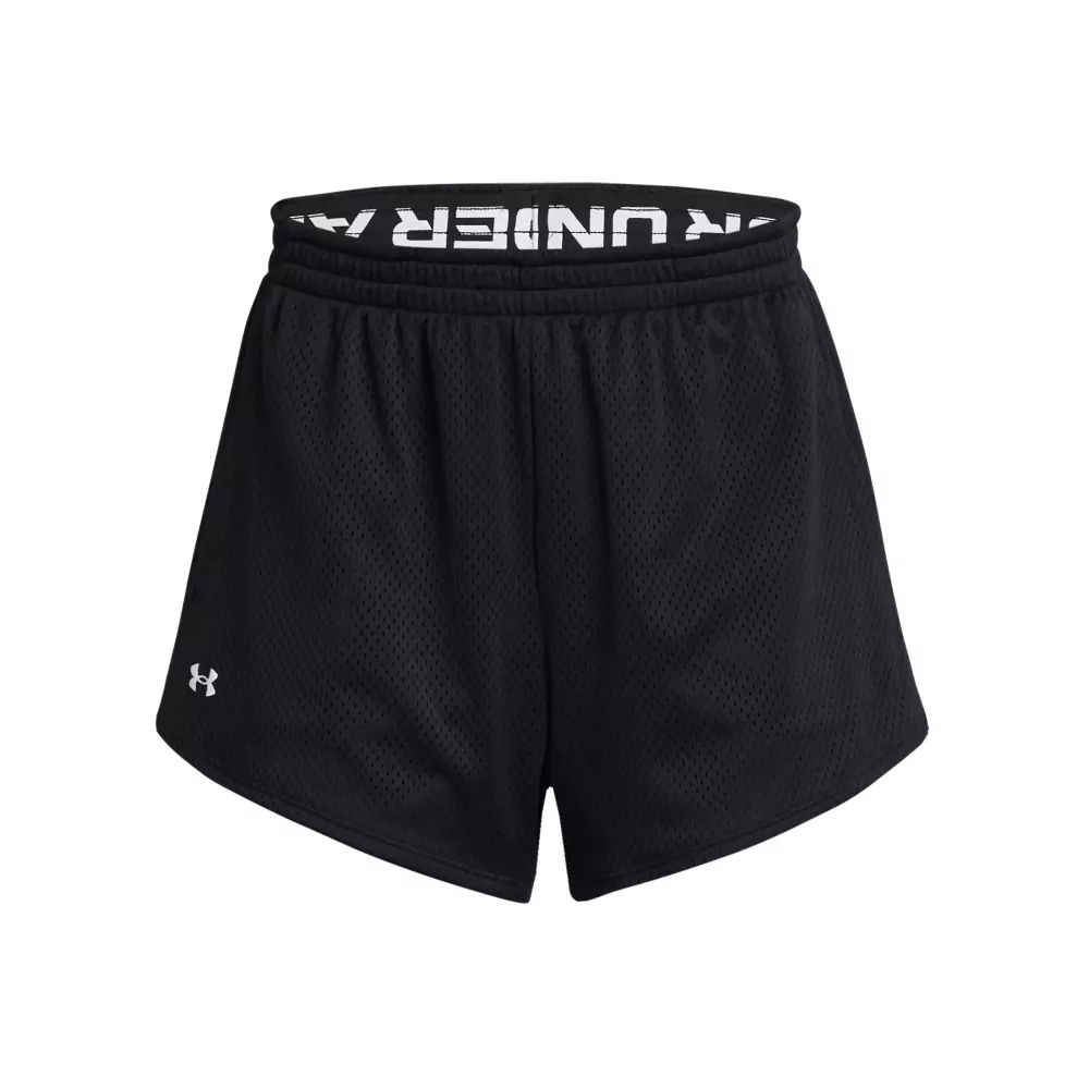 Women's Play-Up Mesh 2.0 Shorts-Black - 5