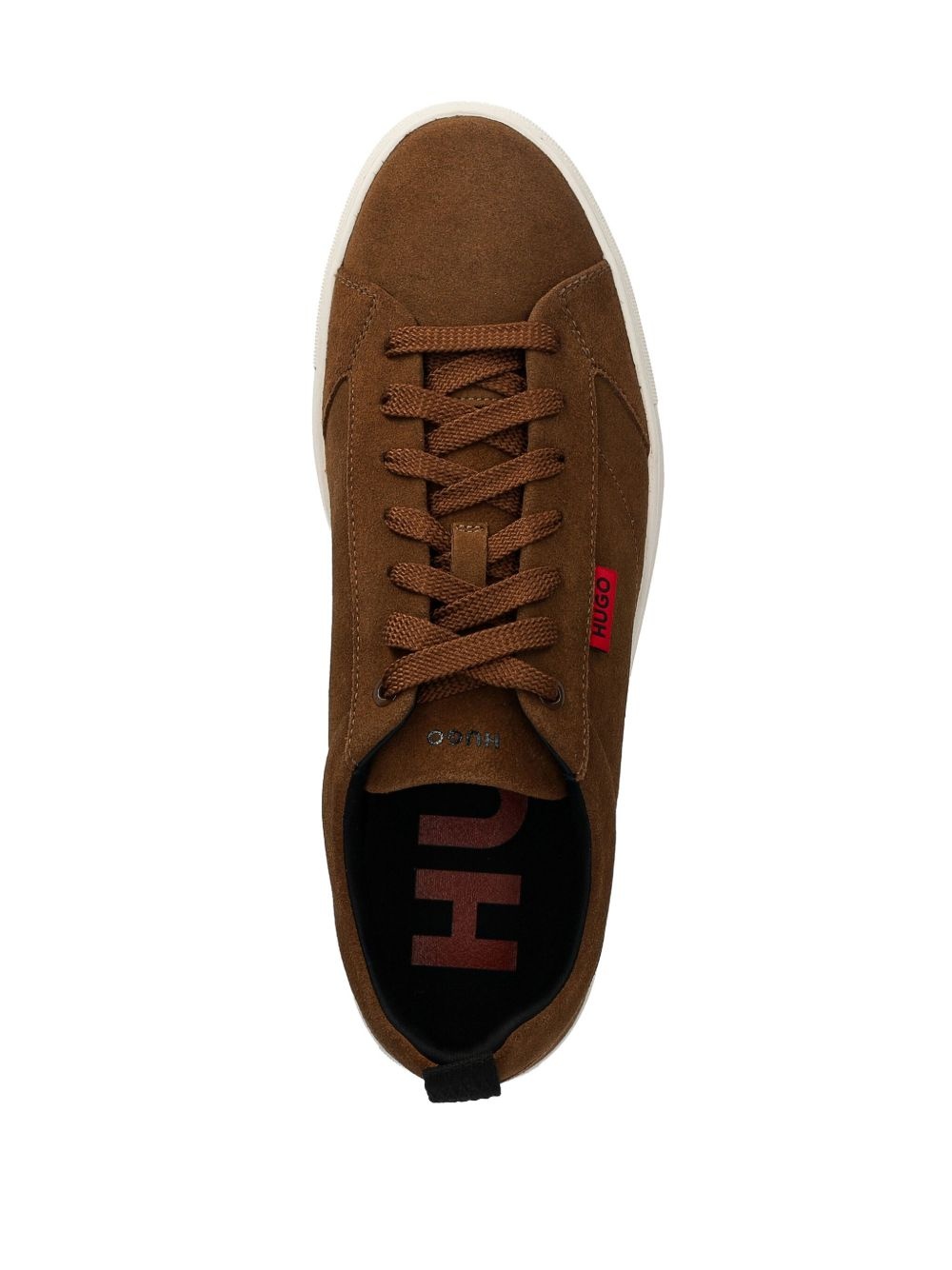 logo-tag low-top sneakers - 4