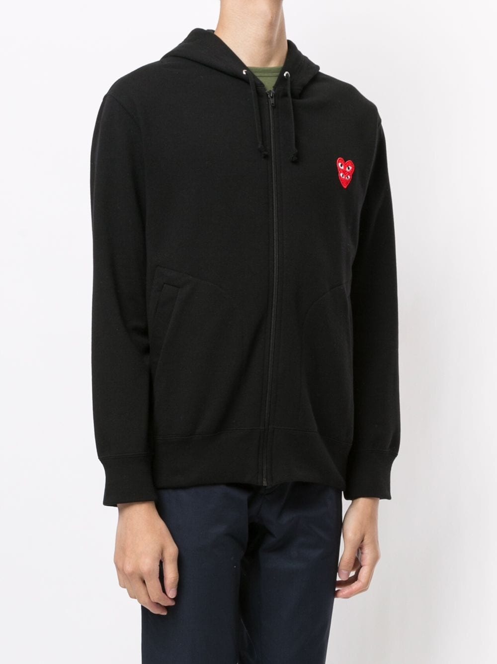 EMBROIDERED LOGO HOODIE - 3
