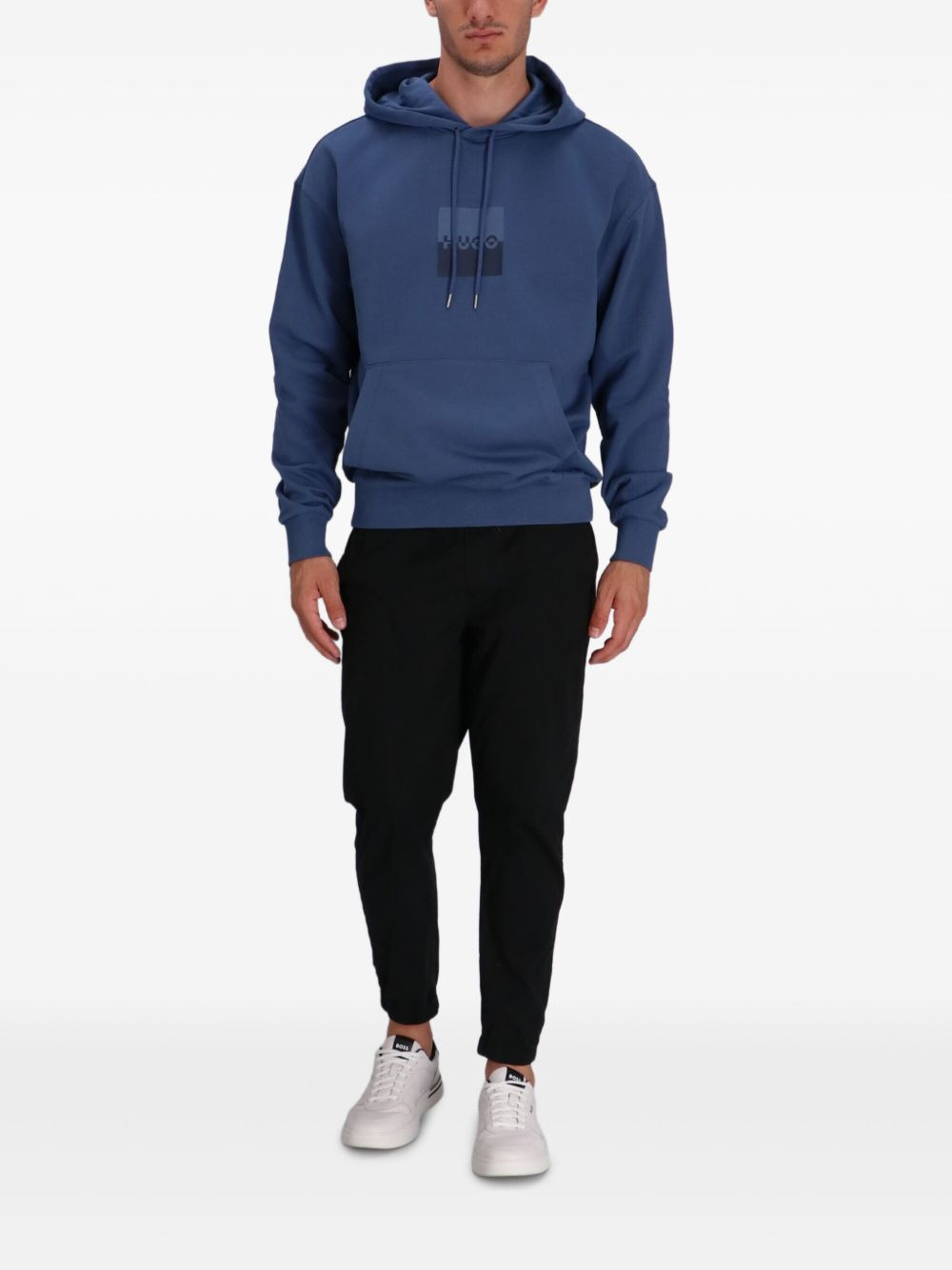 logo-print hoodie - 2