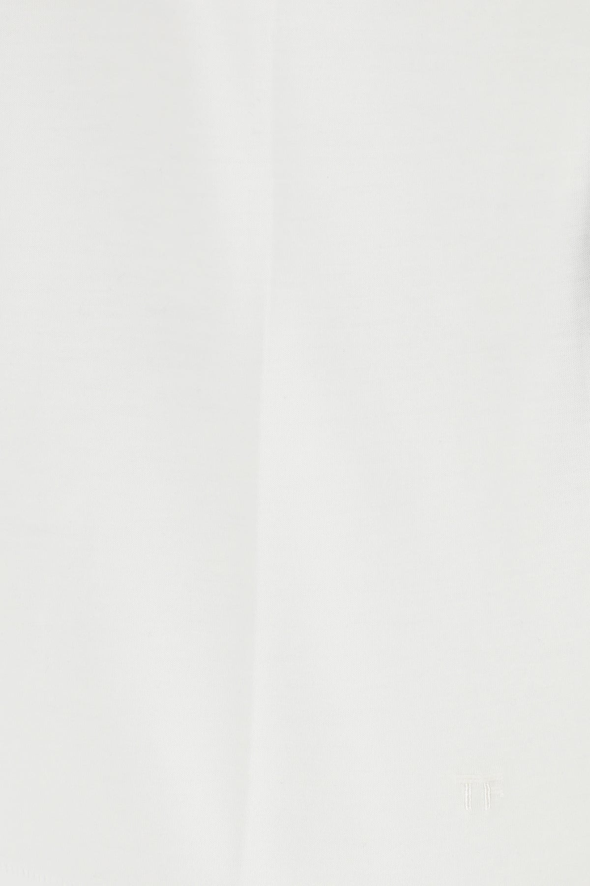 White lyocell blend t-shirt - 3