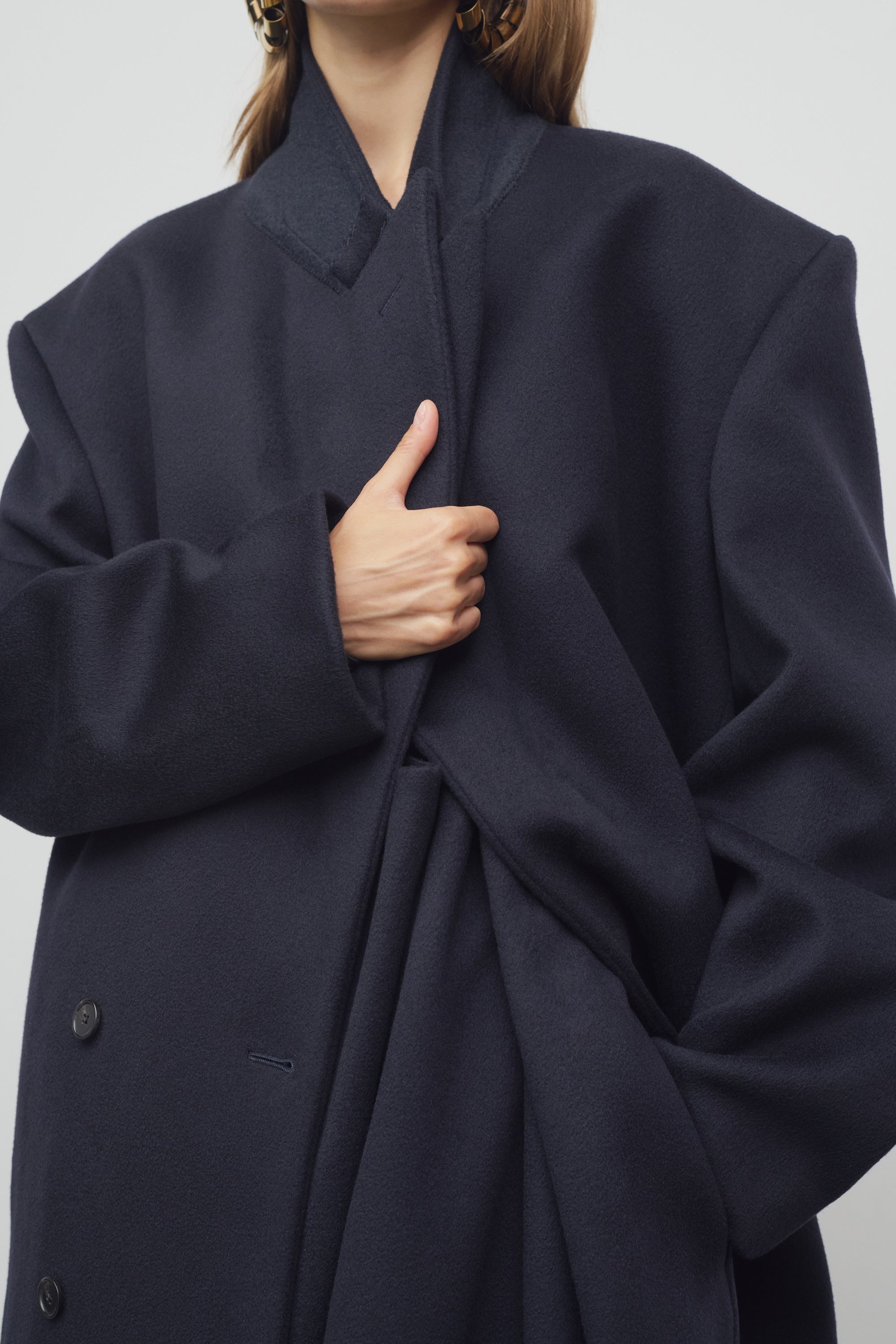Harisi Coat in Cashmere - 6