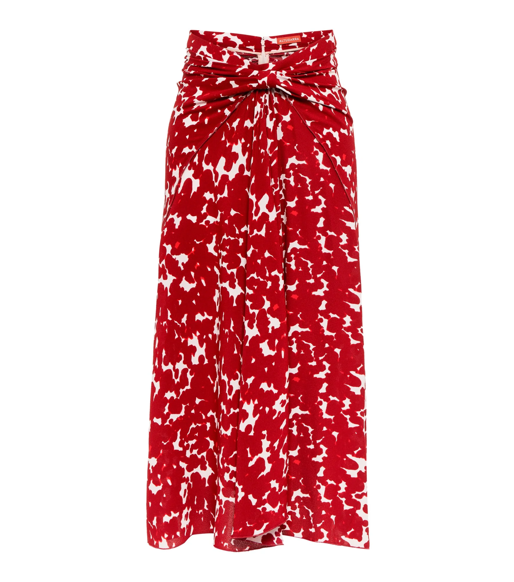 Kalliope crêpe midi skirt - 1