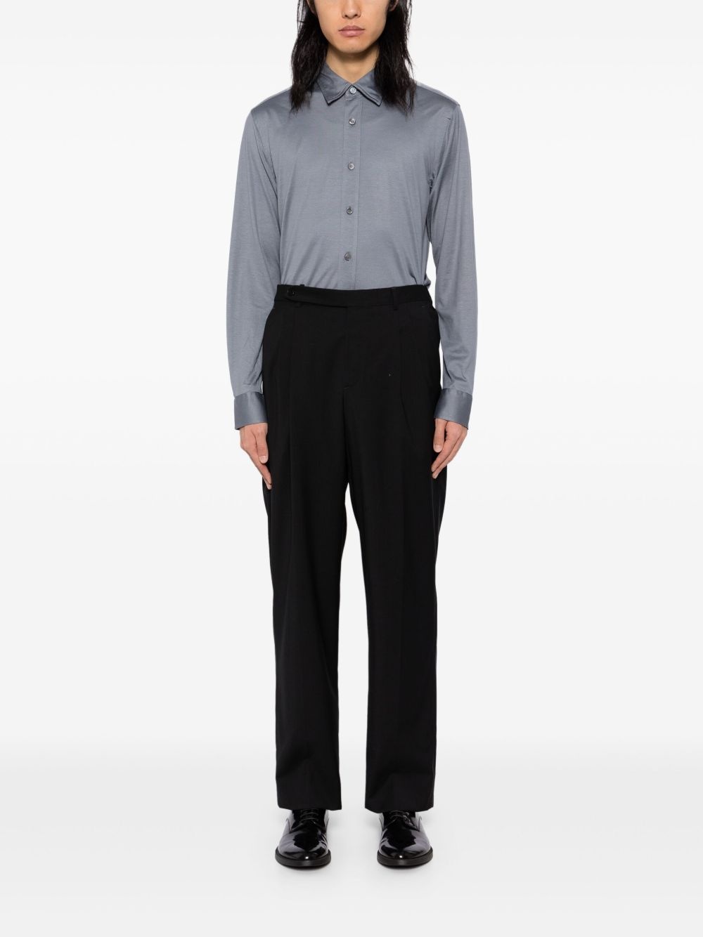classic collar shirt - 2