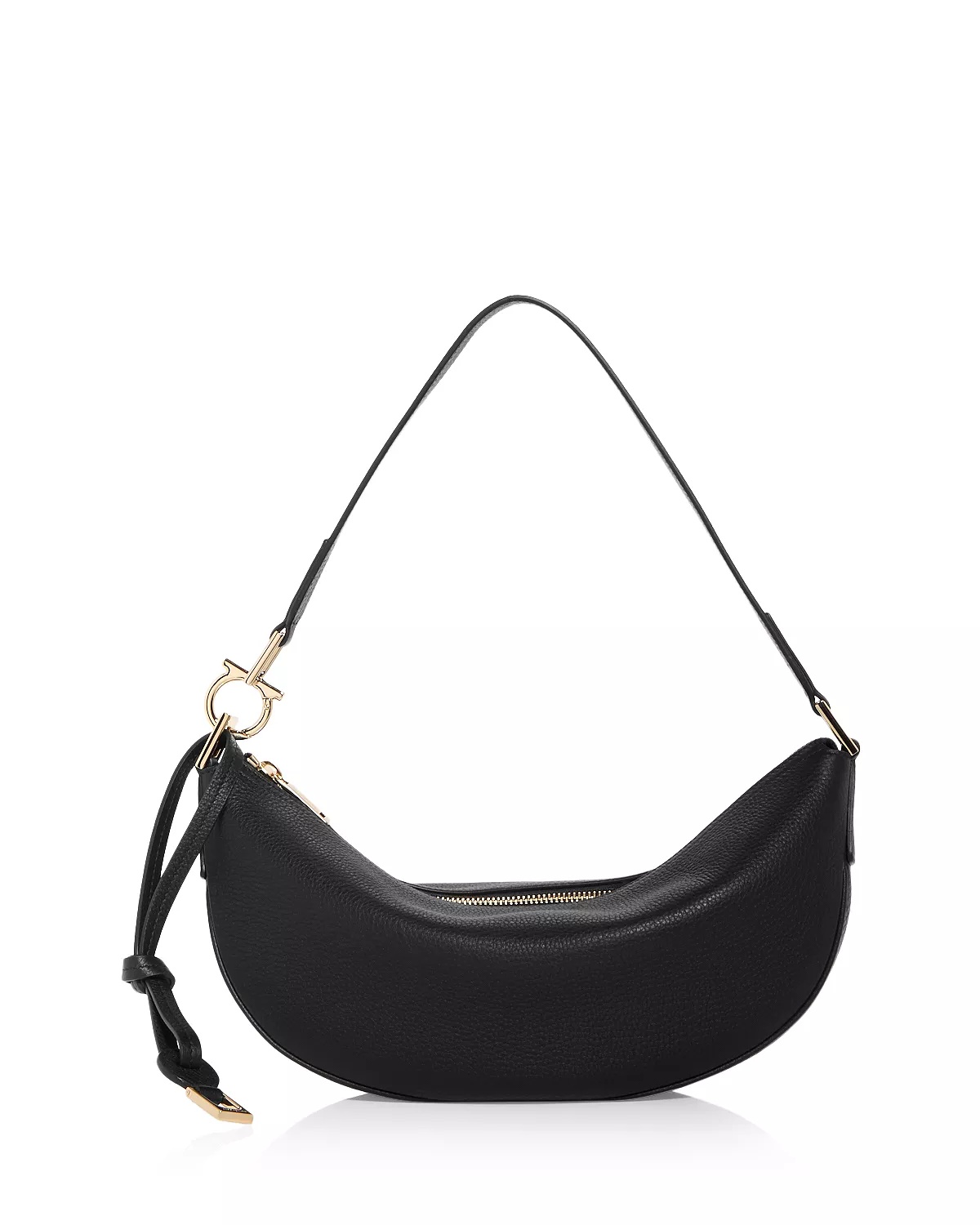 Smile Leather Shoulder Bag - 1