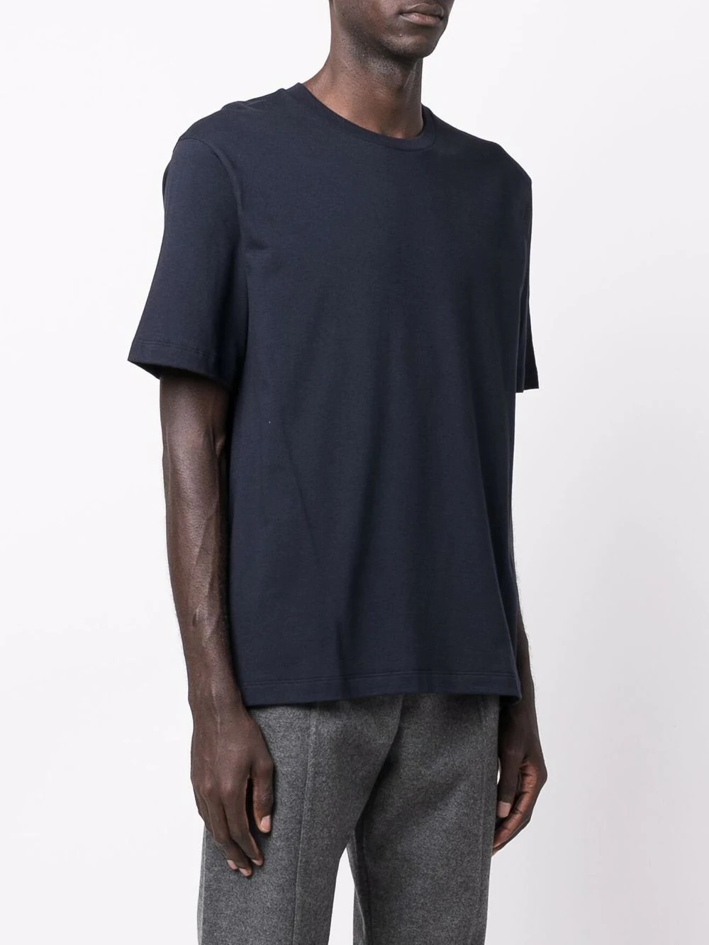 cotton-cashmere T-shirt - 3