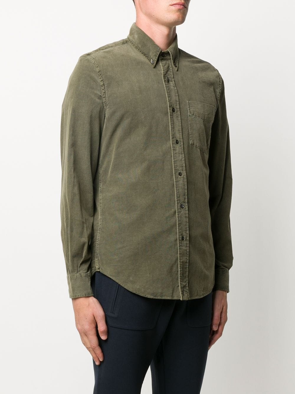 corduroy long-sleeved cotton shirt - 3