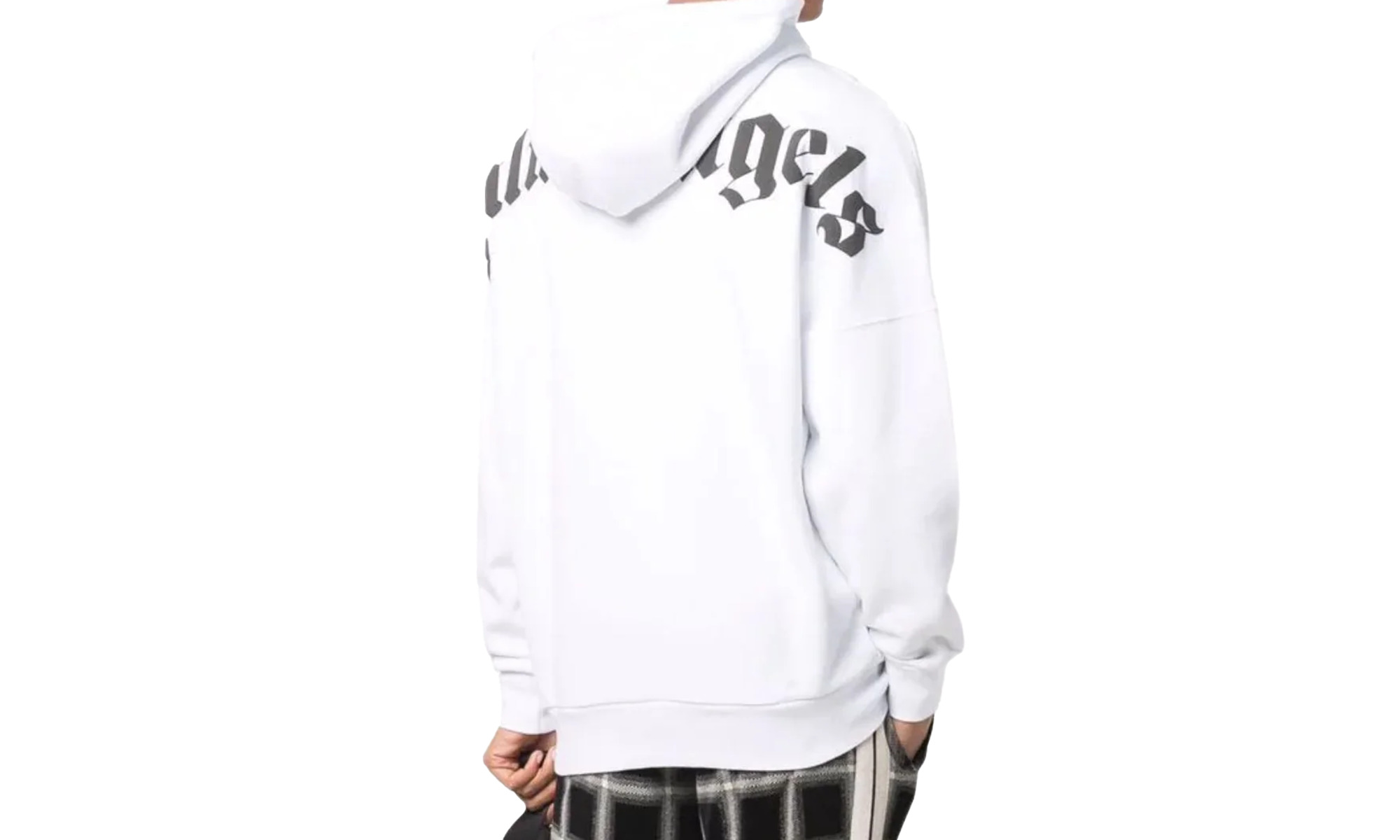 Classics Logo Over Hoodie "White" - 2