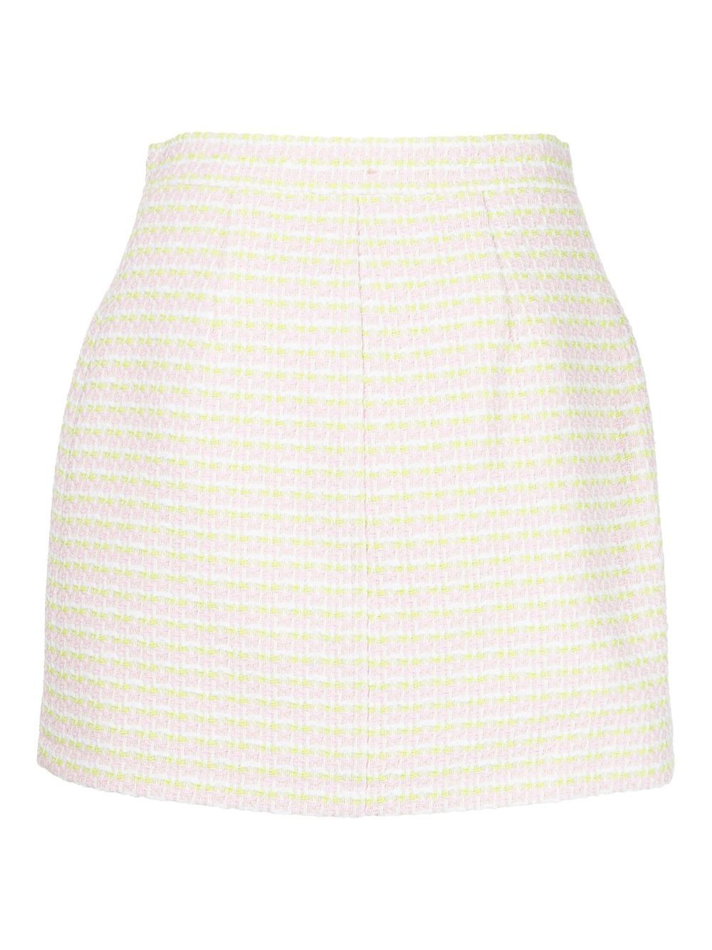 button-up mini skirt - 2