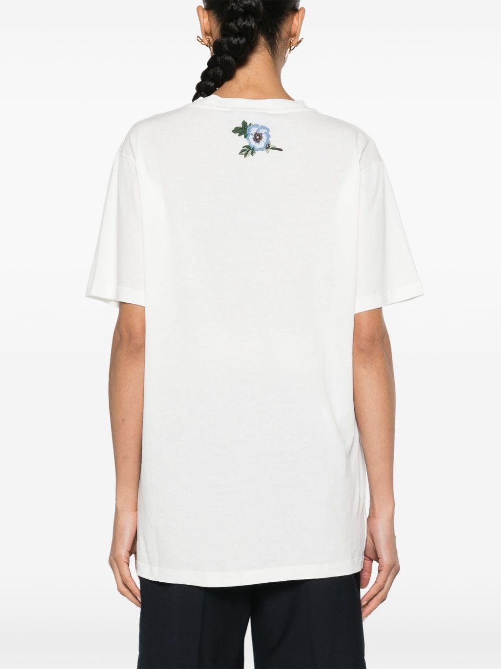 oversized logo T-shirt - 4