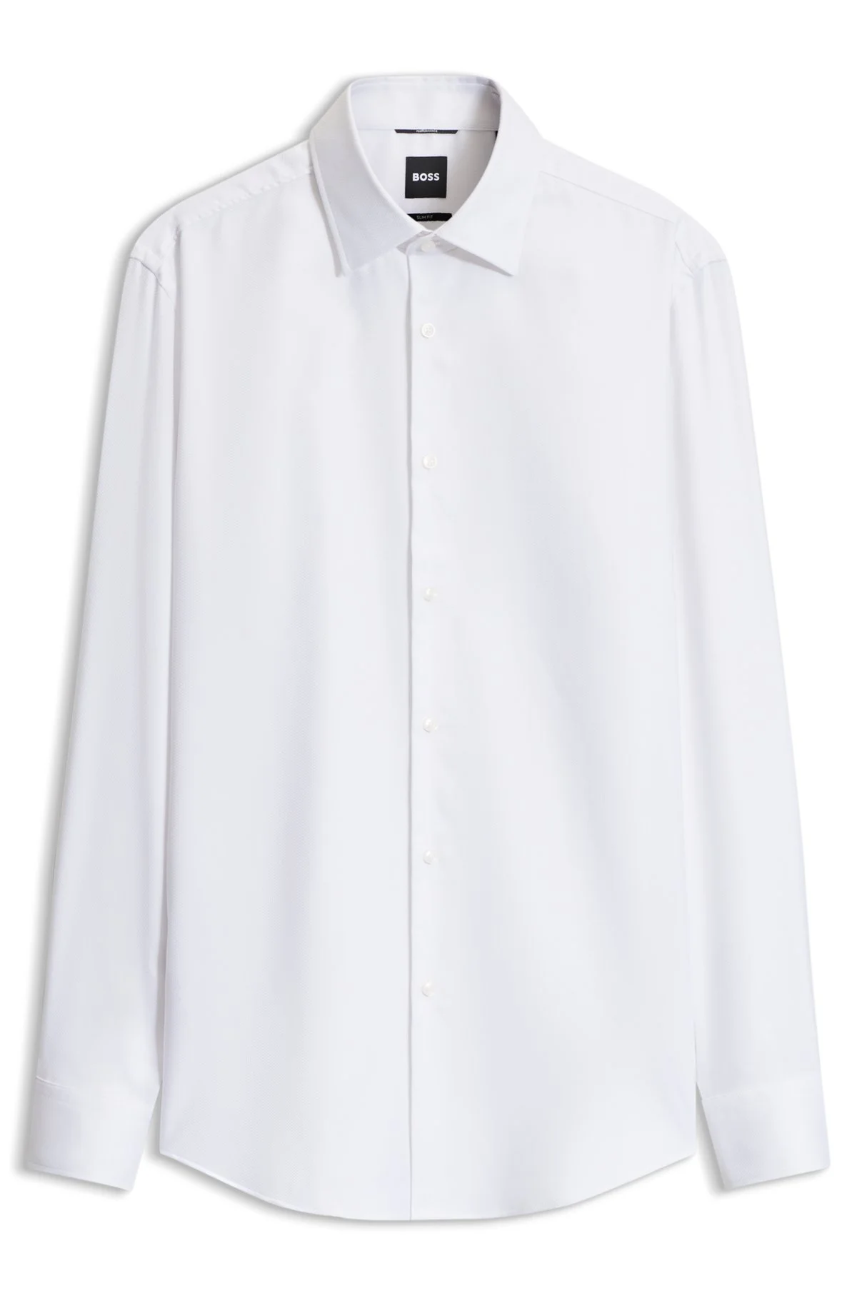 SLIM-FIT SHIRT IN A COTTON BLEND - 1