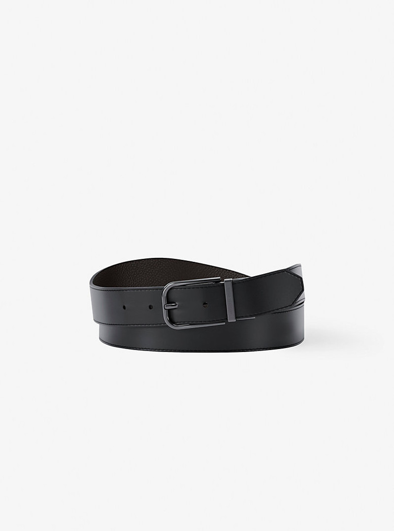 MICHAEL KORS Reversible Leather Belt outlook