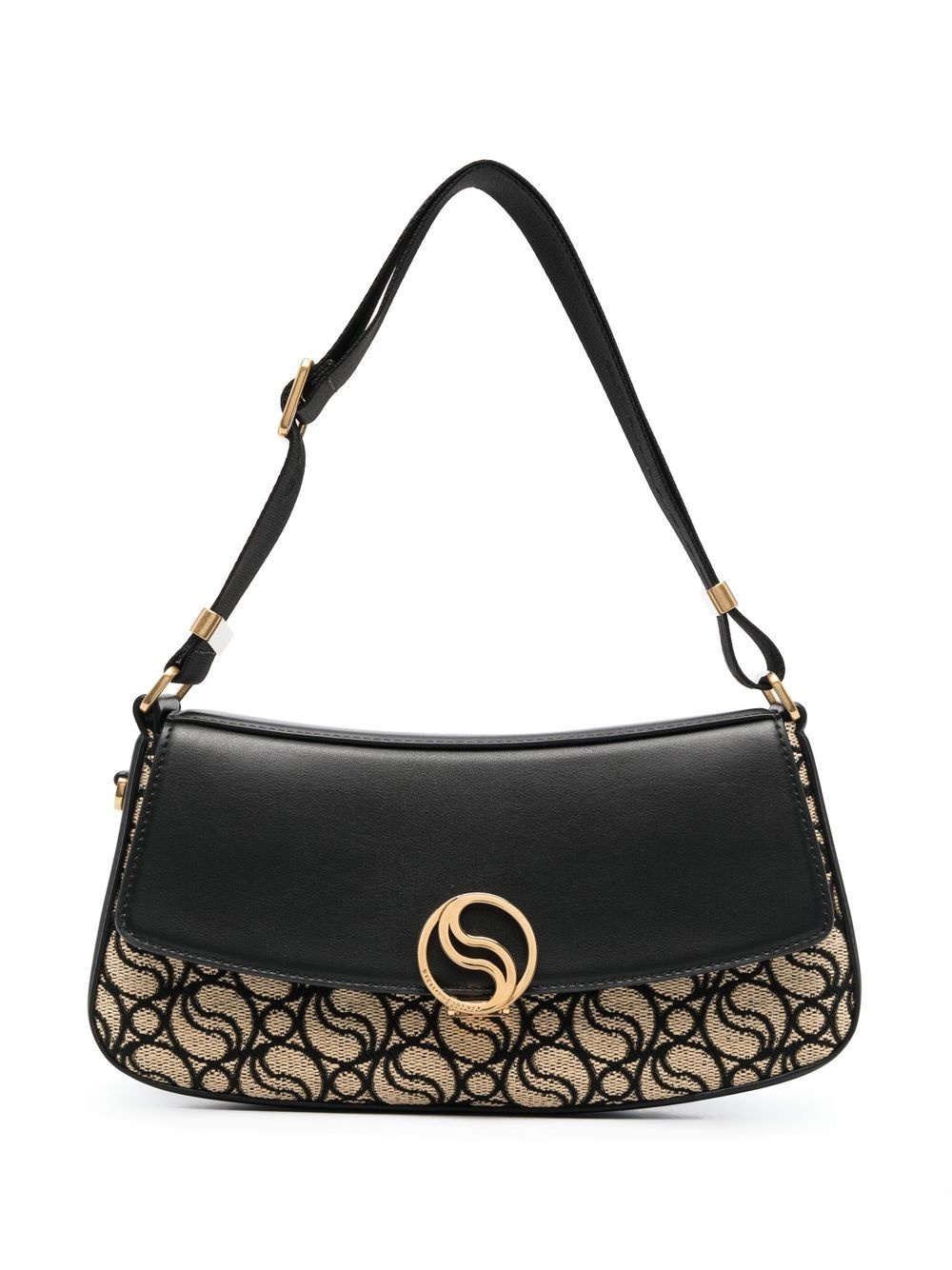 S-Wave monogram shoulder bag - 1