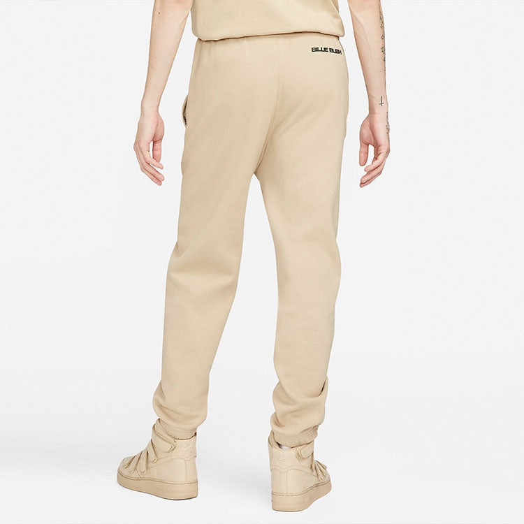 Nike x Billie Eilish Crossover Solid Color Sports Long Pants US Edition Couple Style Brown DQ7752-20 - 4