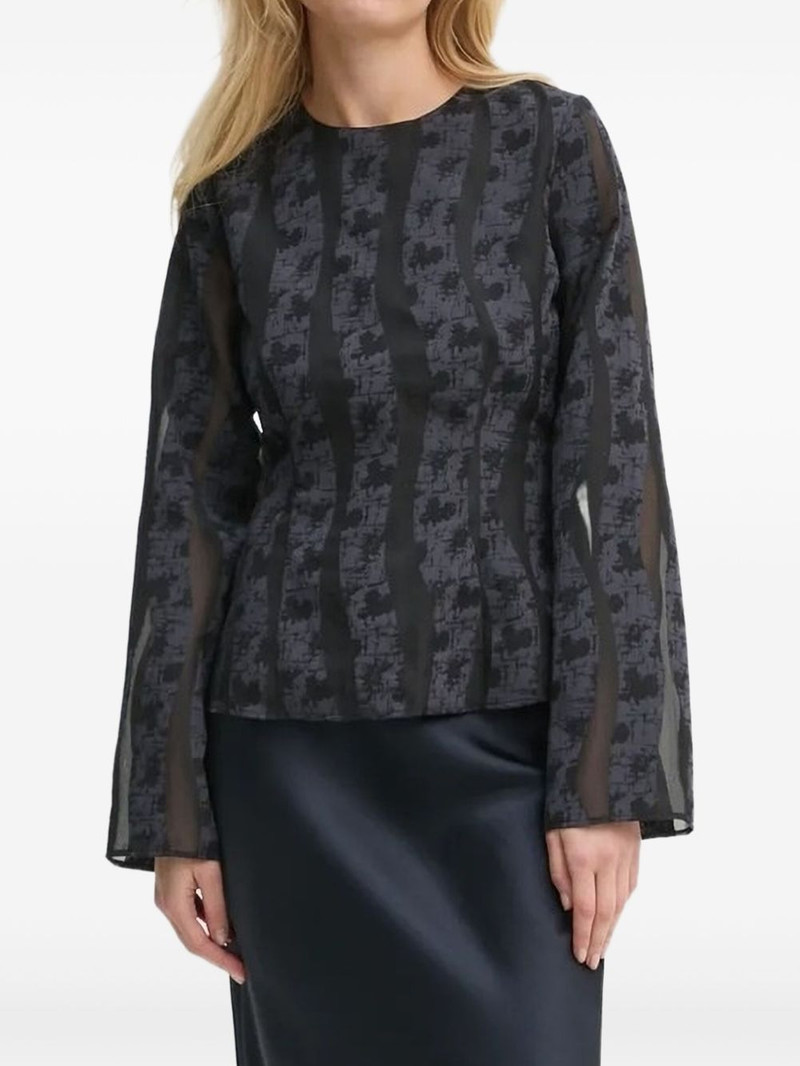 Saanai bell-sleeve blouse 1