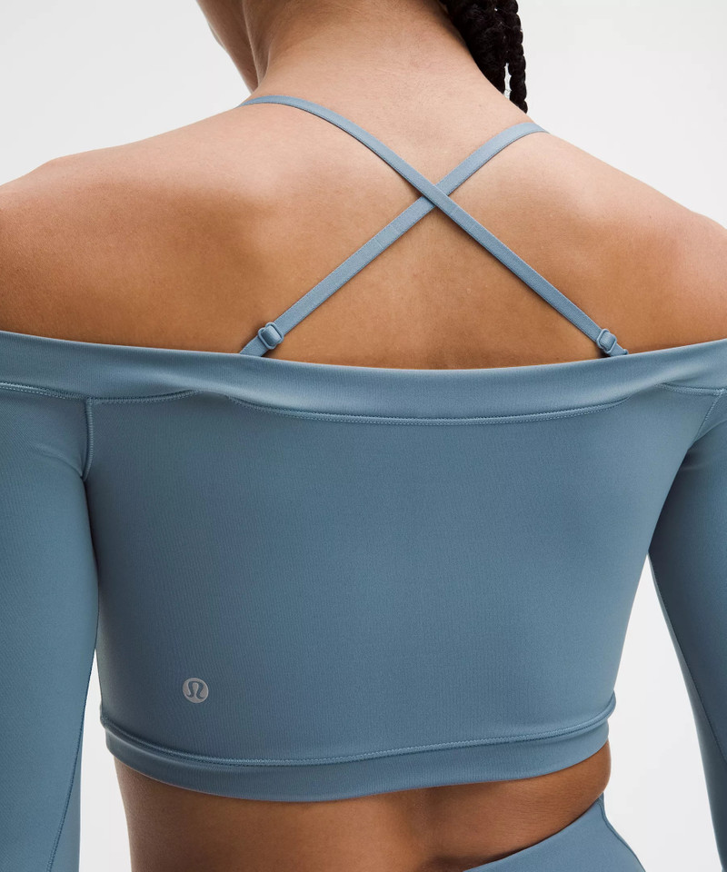 Wunder Train Off-Shoulder Long-Sleeve Shirt 7
