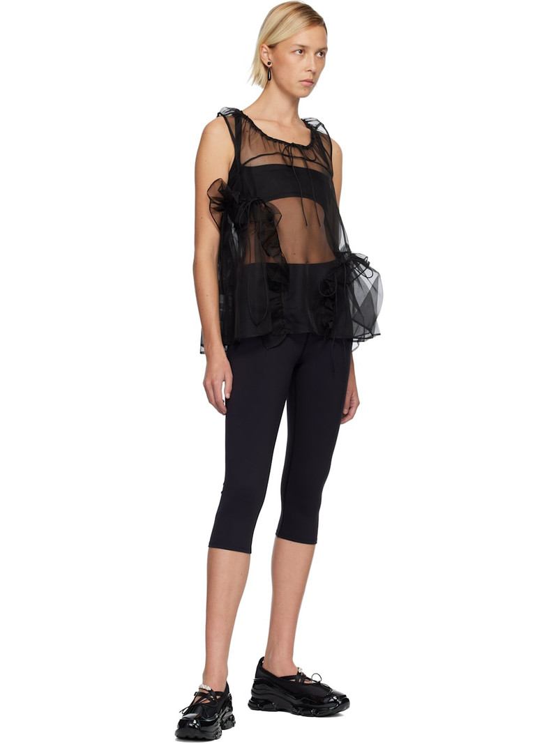 CECILIE BAHNSEN Black Orsalina Top outlook