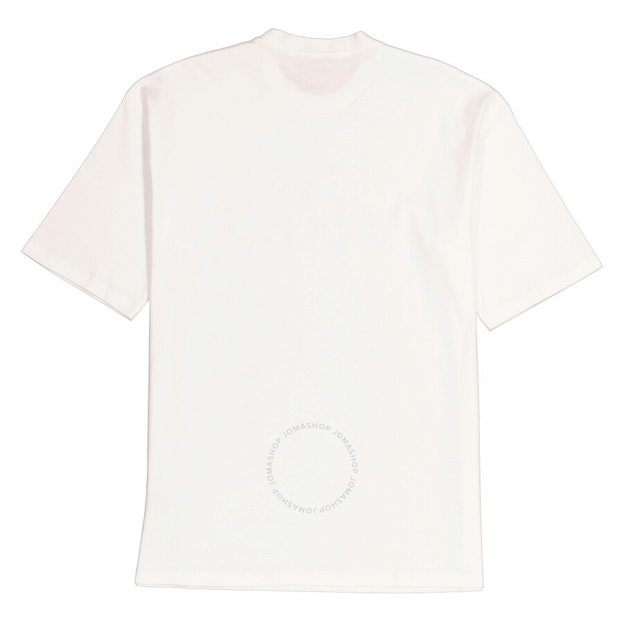 Versace Ladies Optical White Studded Versace Goddess Cotton T-Shirt - 2