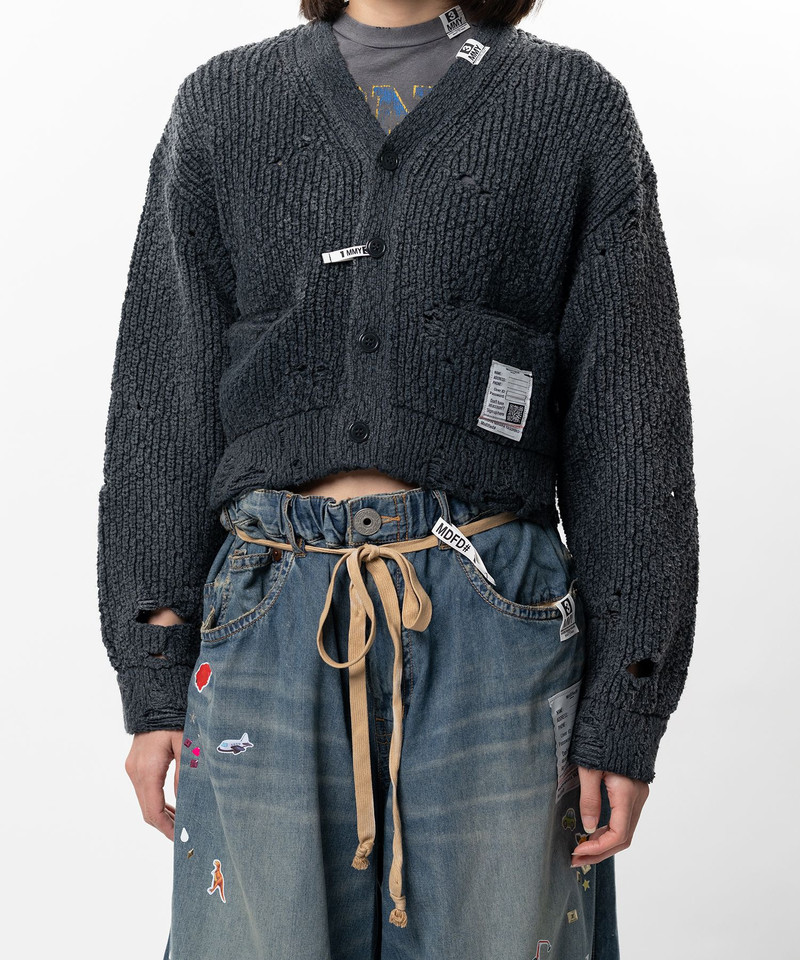 Sun Faded Like Knit Cardigan 8