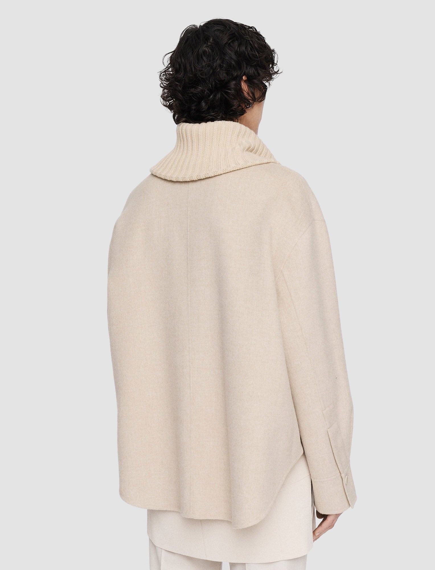 Light Double Face Henri Jacket - 4