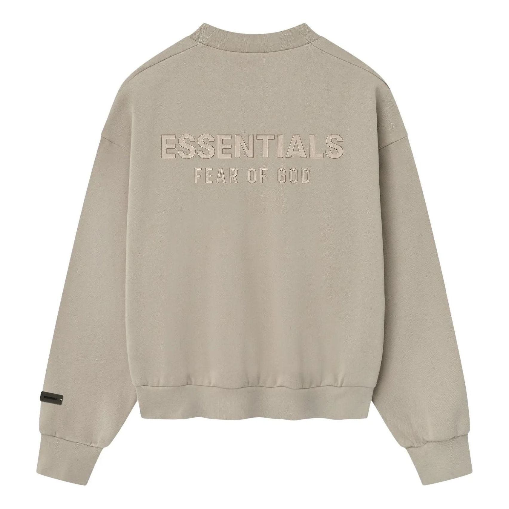 Fear of God Essentials Classic Fit Fleece Crewneck 'Timber' 192SP252041F - 2