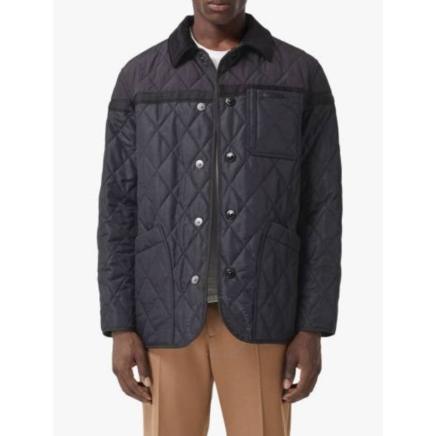Burberry Quilted Long Sleeve Nylon Jacket - 5